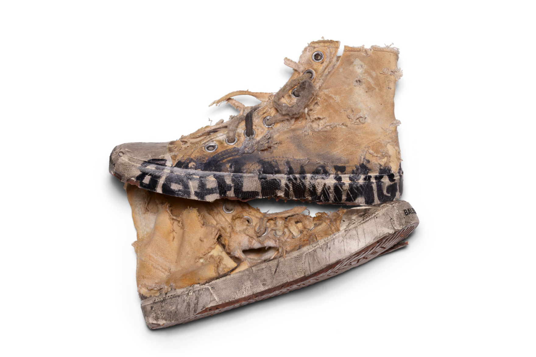 Balenciaga Paris Distressed Sneaker