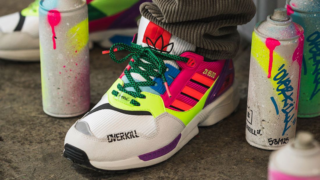 Brillar camión compromiso Overkill Graff Up the ZX 8500 for the adidas A-ZX Series - Sneaker Freaker