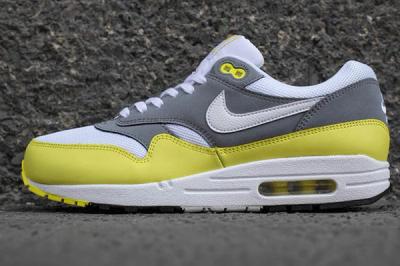 Nike Air Max 1 Essential Cool Grey Yellow 6 1