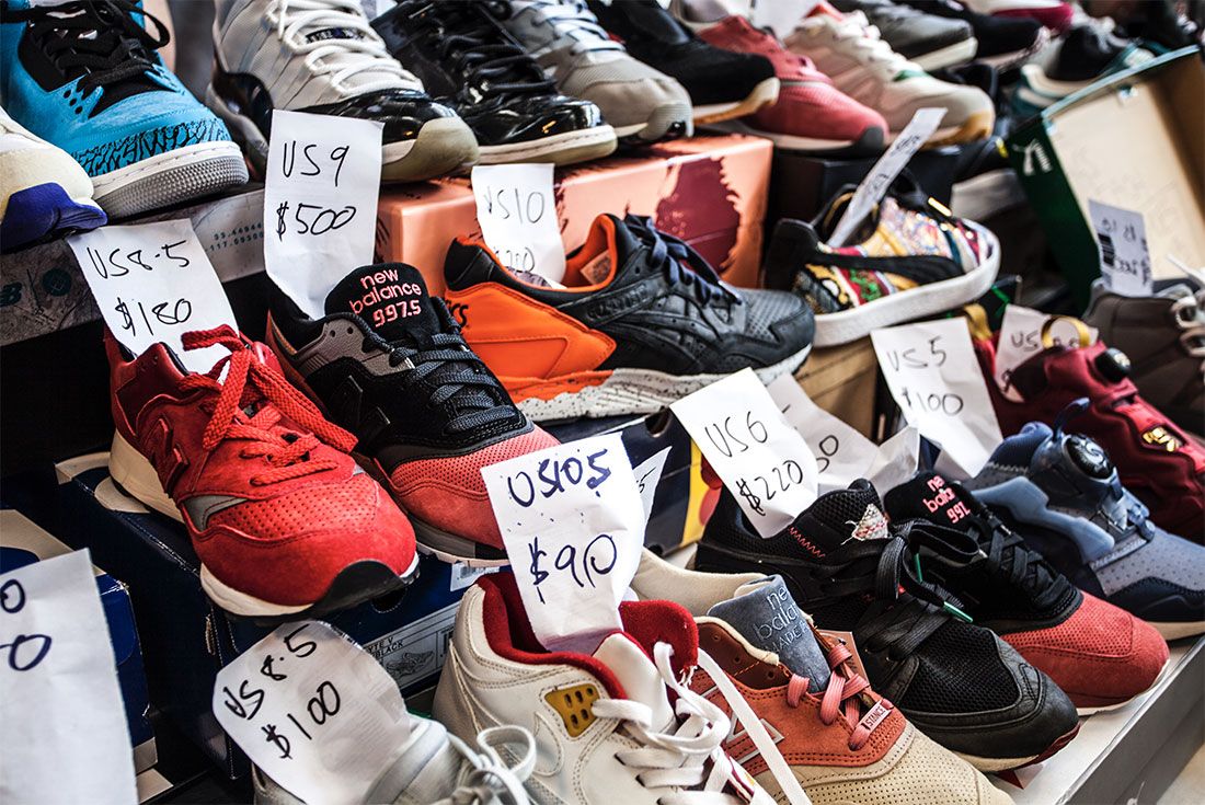 Reseller Stall Sneaker Freaker Swap Meet