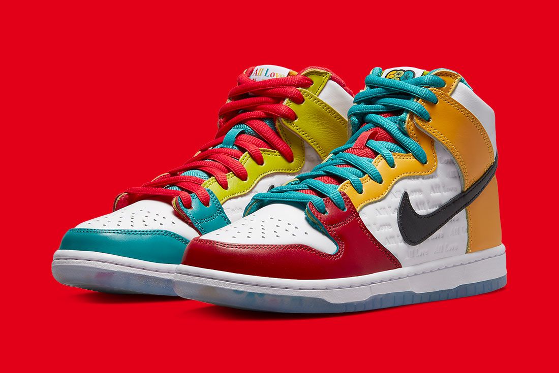 Where to Buy the froSkate x Nike SB Dunk High 'All Love, No