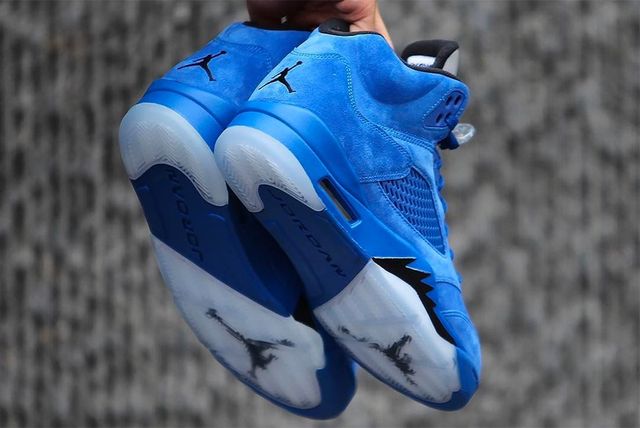 suede blue 5s