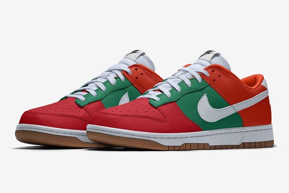 Customise Your Own Dunk Low via Nike By 