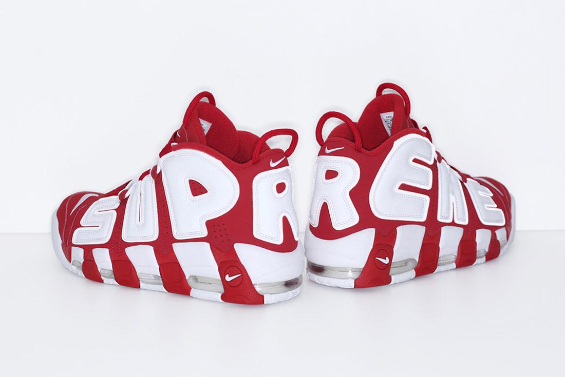 Supreme X Nike Air More Uptempo Release Info - Releases
