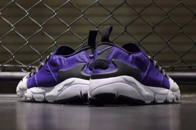 Nike Air Footscape Motion Grey Purple Heel Profile 1