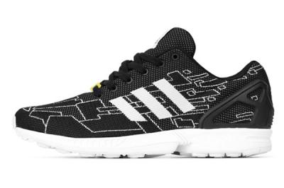 Adidas Originals Zx Flux Black Running White Onix 5
