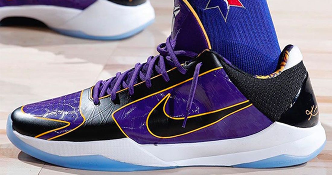 Anthony Davis' Nike Kobe 5 Protro 