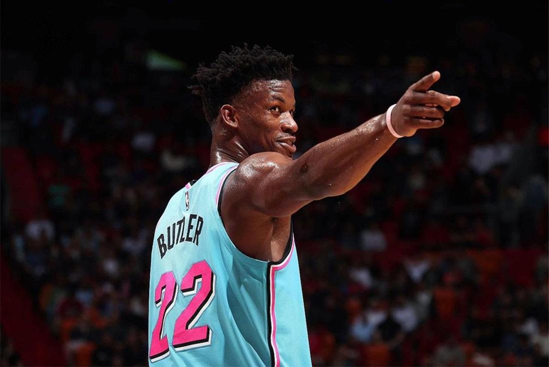 jimmy butler pointing 