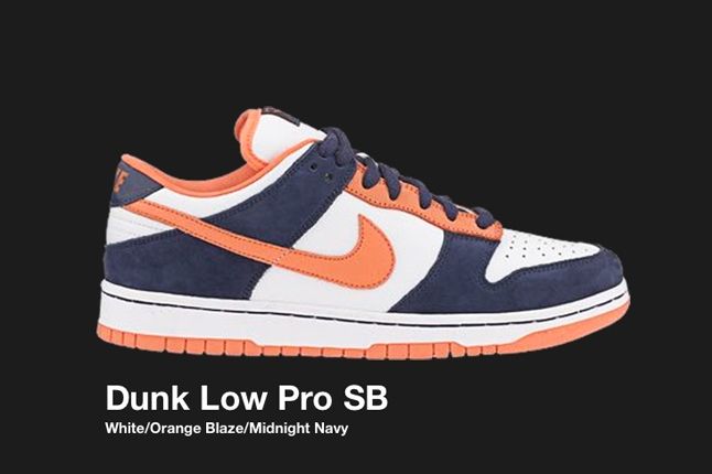 Nike Dunk Sb Navy Orange 2003 1