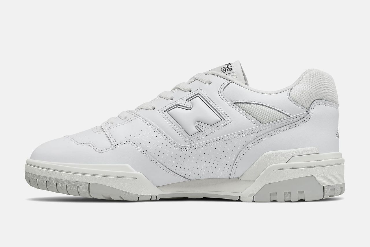 The New Balance 550 'White/Grey' is Dropping Again! - Sneaker Freaker