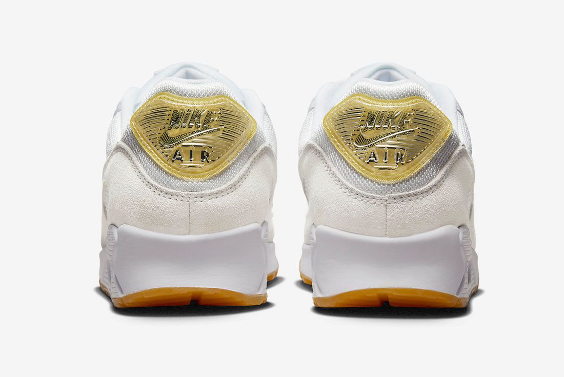 nike air max 90 worldwide white gold