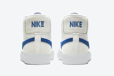 Nike Blazer Mid Lazer Blue Heels