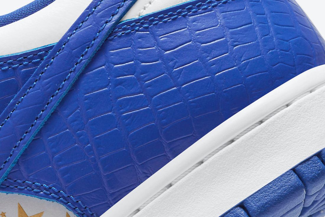 Supreme x Nike SB Dunk Low ‘Hyper Blue’ official