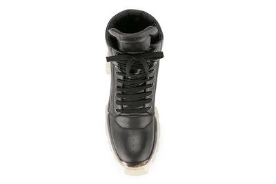 Rick Owens Tractor Dunk Boots Black White Release 1 Sneaker Freaker 4