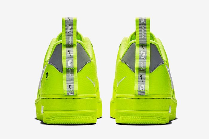 Nike Air Force 1 Lv8 Utility 'Volt & Wolf Grey & White' Release