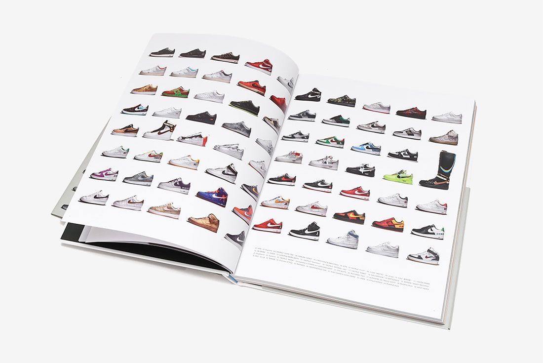 SHOES MASTER atmos Nike Air Force.1 40th Anniversary Special Book