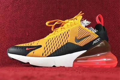 Shoes Nike Orange Air Max 270 Jaune Fluo Nike Air 270 Releasing In