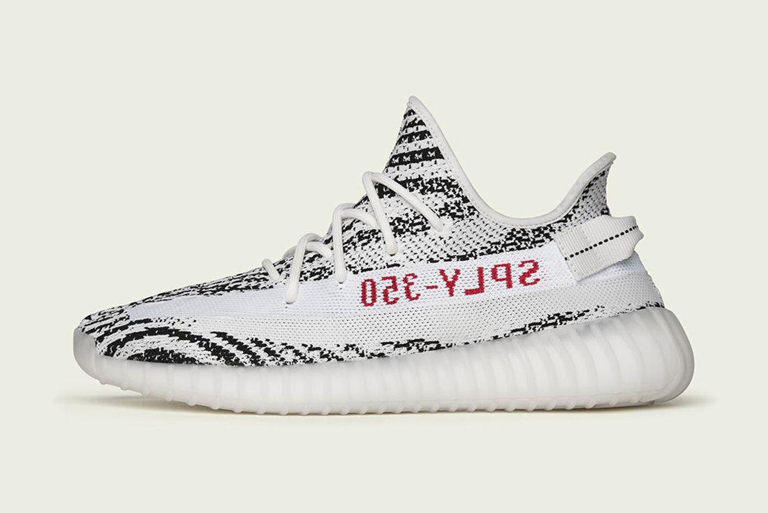 adidas Announce Yeezy BOOST 350 V2 'zebra' Release Details