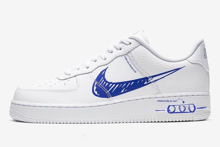 Nike Air Force 1 Sketch To Shelf Left