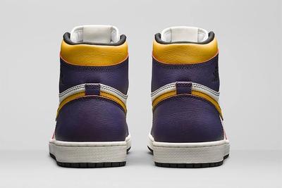 Nike Sb Air Jordan 1 Court Purple Heel