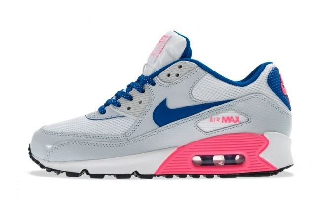 Nike Air Max 90 Gs 2007 Hyperblue Digipink Profile 1