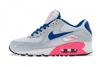 Nike Air Max 90 Gs 2007 Hyperblue Digipink Profile 1