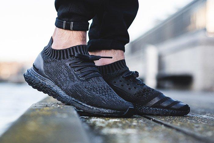 Adidas Ultra Boost Uncaged Pitch Triple Black On Foot 3