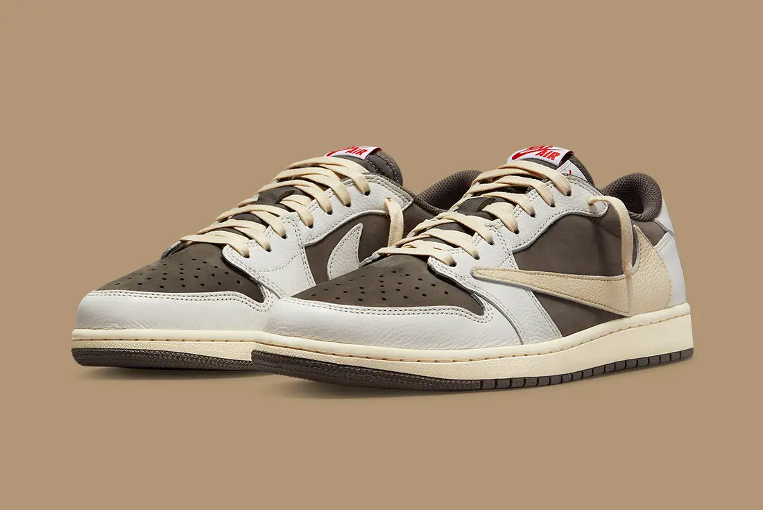 aj1 low travis scott reverse mocha - スニーカー