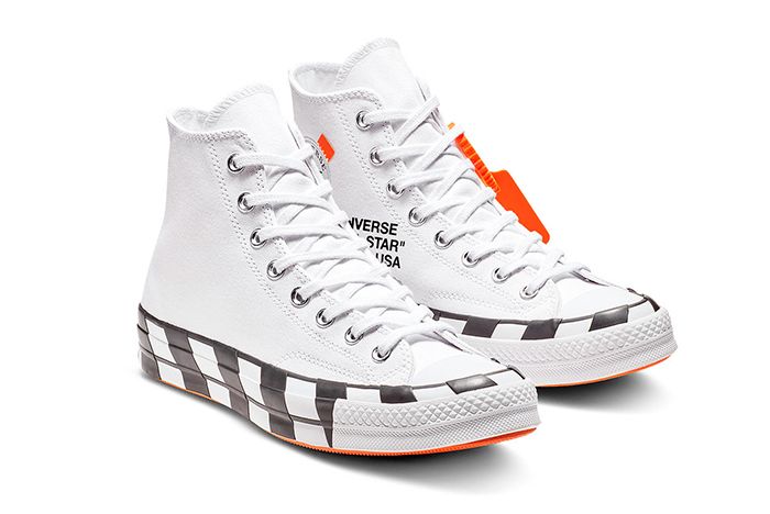 Isbjørn udslæt pille Official Pics: Off-White x Converse Chuck 70 'Stripe' - Sneaker Freaker