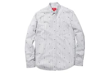 Supreme Playboy Rayon S/S Shirt White (Medium) SS19