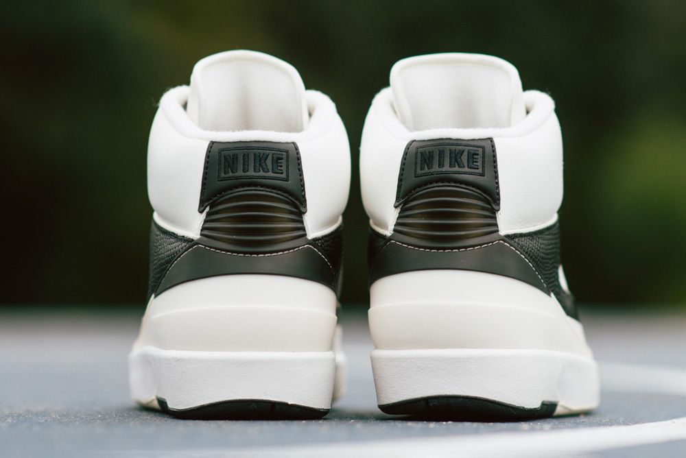 The Air Jordan 2 Arrives in an Elegant 'Sail/Black' Colourway