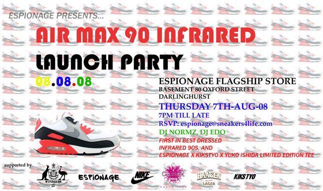 Espionage Infrared Release Party 1