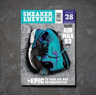 Sneaker Freaker Issue 28 Cover Size Airmax