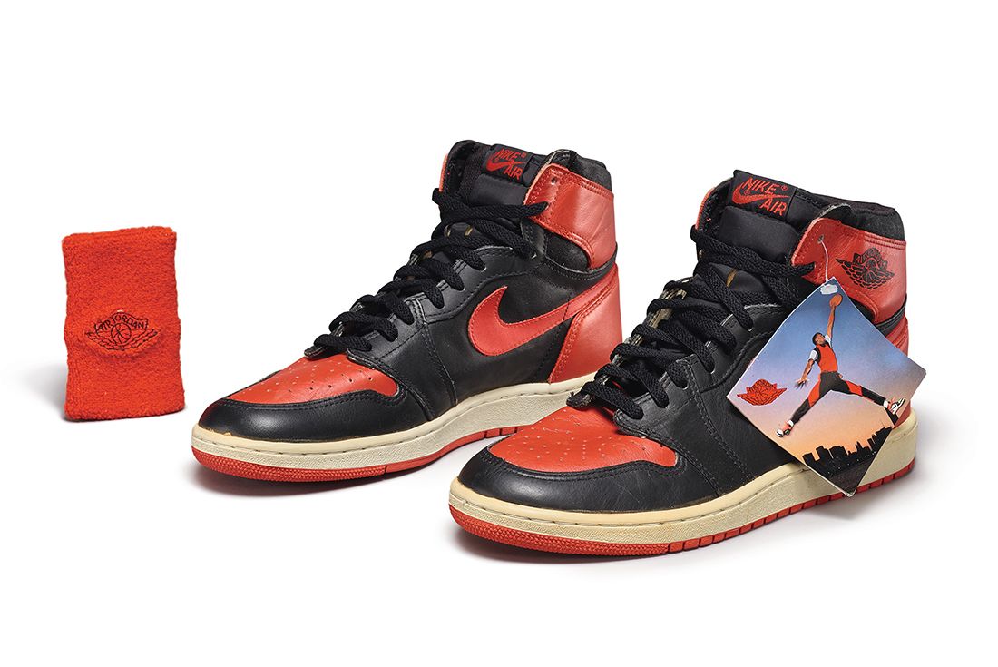 Sotheby's Cult Canvas 1985 Air Jordan 1