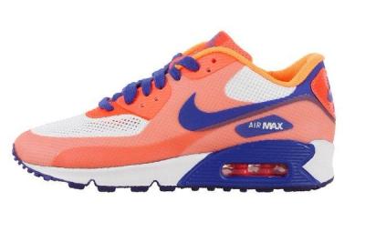 Nike Air Max 90 Premium Hyperfuse 2013 Orange Side 1