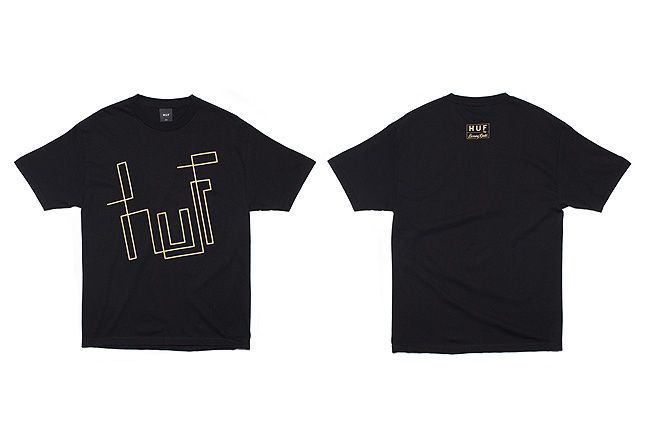 Huf Bennyg Etchasketch Logo Tee Blk Frontandback 1