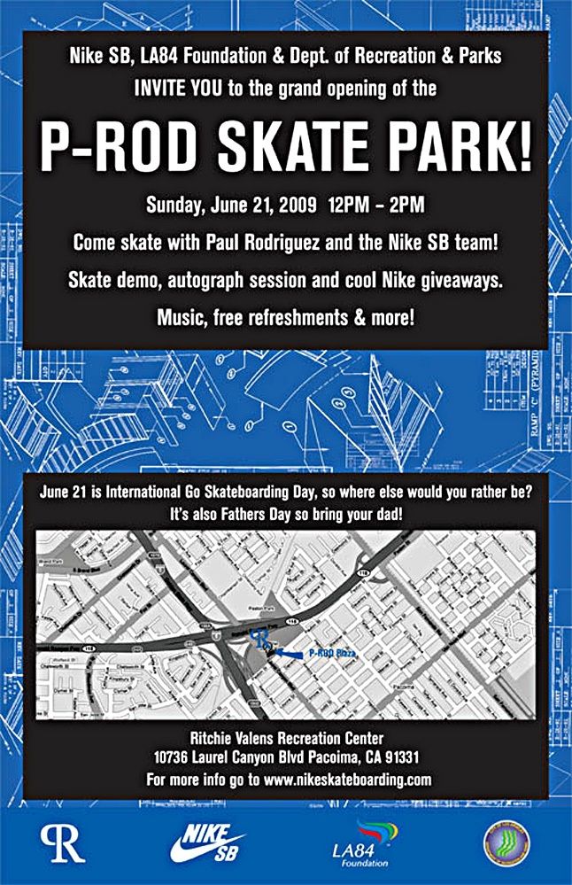P Rod Skate Park Event 1