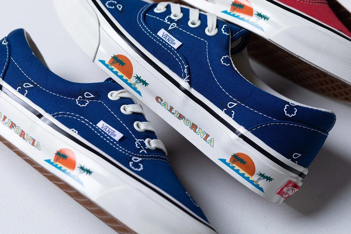 vans og era paisley blue