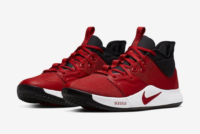 The Nike PG 3 Studies Up in University Red Releases