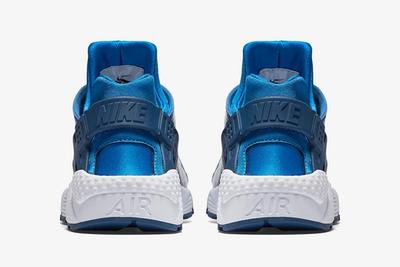 Nike Air Huarache Metallic Blue3