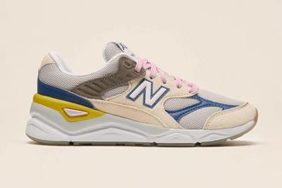 Reformation New Balance X 90 White Blue Release Date Lateral