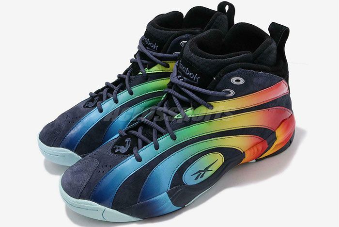 Reebok Shaqnosis Rainbow Left 2