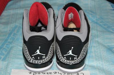 Air Jordan 3 Black Cement Suede Sample 10 1