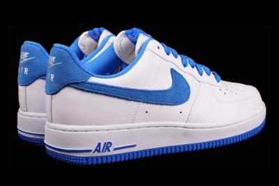 Nike Air Froce 1 Photo Blue Suede 2