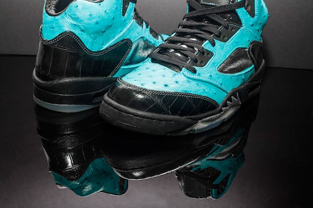Custom Air Jordan 5 Tiffany Jbf Customs 3