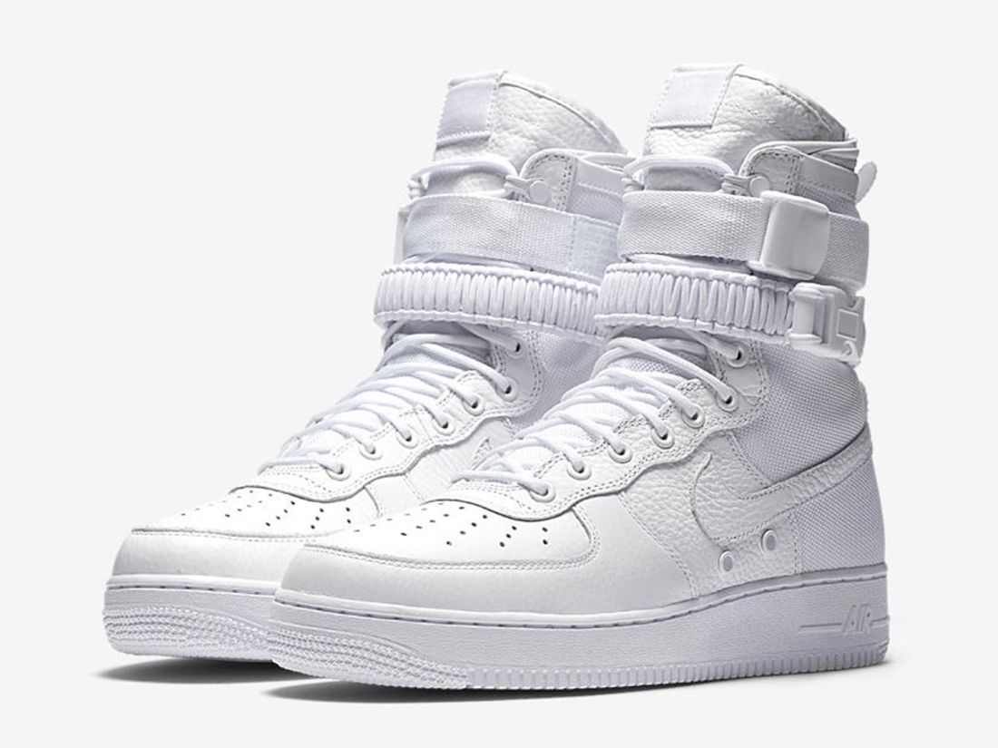Nike Air Force 1 (Triple White) - Sneaker Freaker
