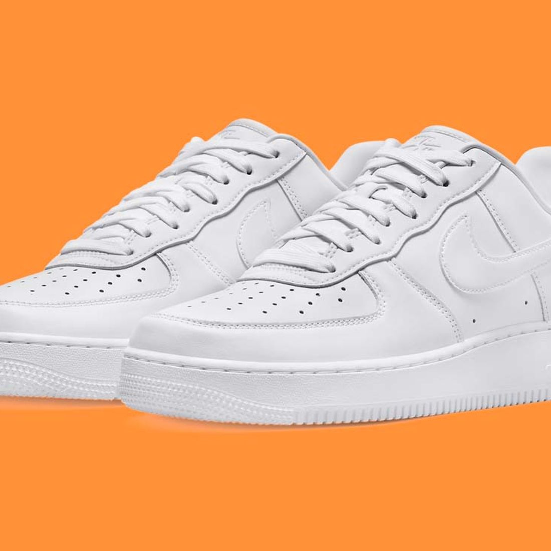 Orange Canvas Covers This New Air Force 1 Low