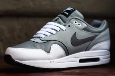 Nike Air Max 1 Leather Cool Grey Wolf Grey 1