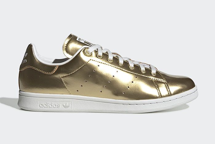 Adidas Stan Smith Metal Fv4298 Lateral