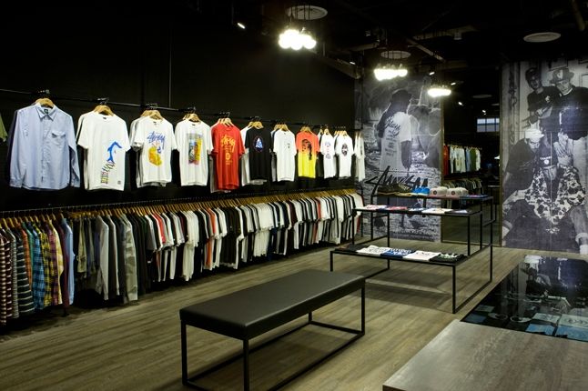Stussy Singapore Tribe Store Apparrel Wall 1